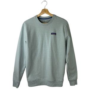 Patagonia Men's Sweatshirt Size Small Regular Fit Blue Uprisal Crew Neck Jumper